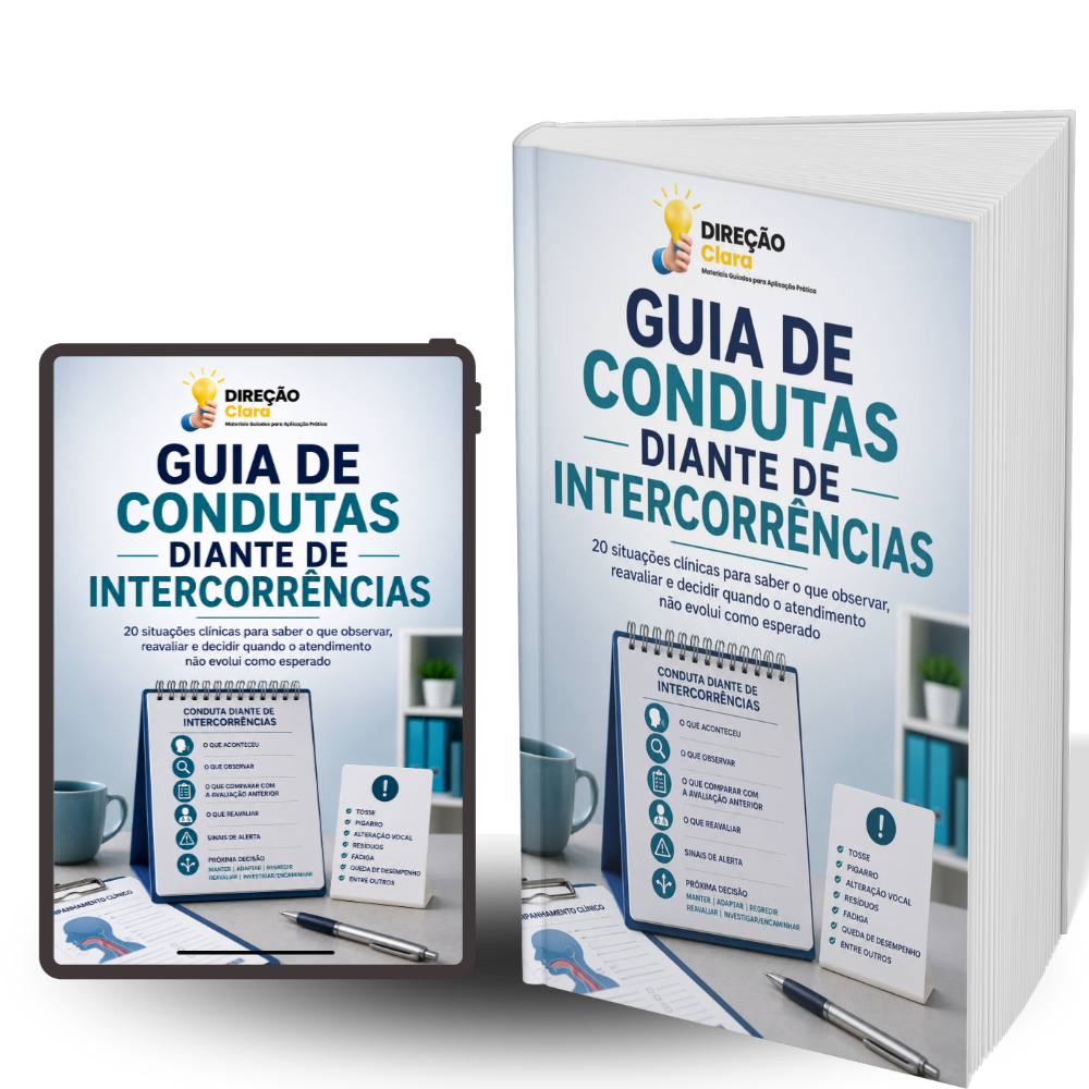 Capa do Bônus 3: Guia de Condutas diante de Intercorrências