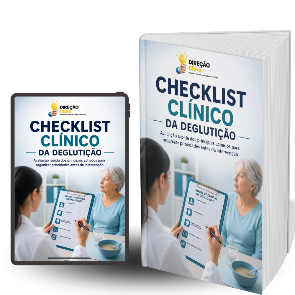 Capa do Bônus 1: Checklist Clínico da Deglutição